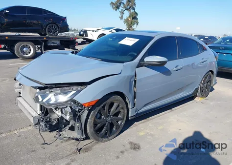 2017 Honda Civic Sport Touring from USA, damaged, VIN SHHFK7H9XHU413362